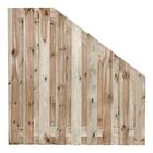 Panneaux de jardin en bois imprégné - 19 lames - 90/180 x 180 cm